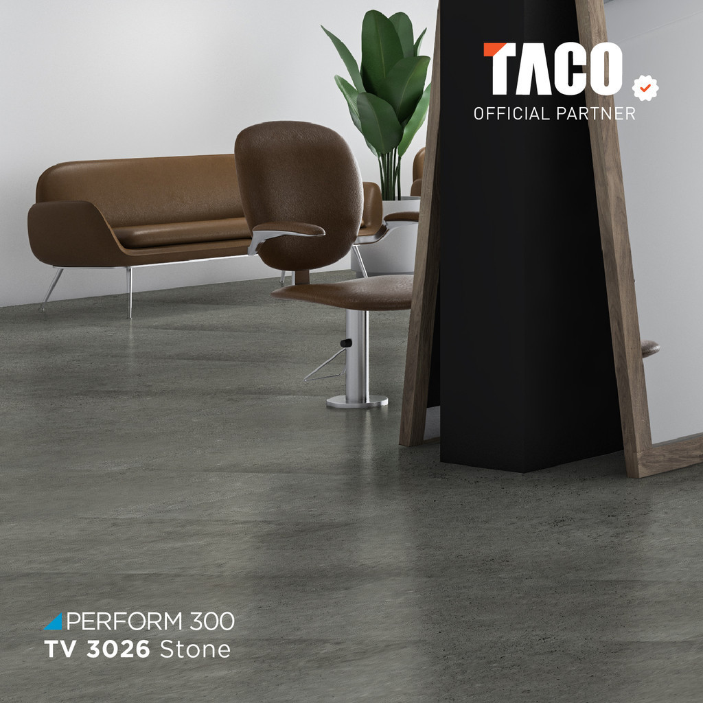 TACO Lantai Vinyl 3mm - TV 3026 Stone