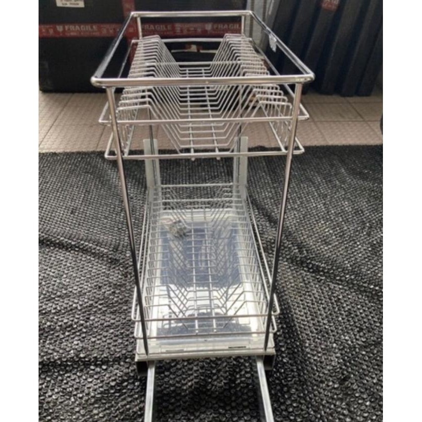 Sale Termurah  Rak Piring Kitchen Set Bawah Ss Tw Packing Aman Heldotara