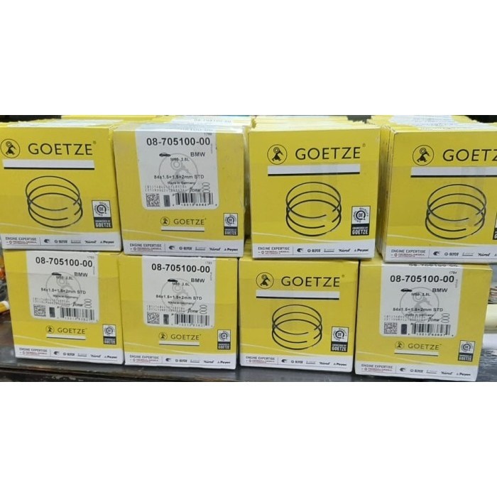 Ring seher/ ring piston bmw M52 GOETZE 6 piston
