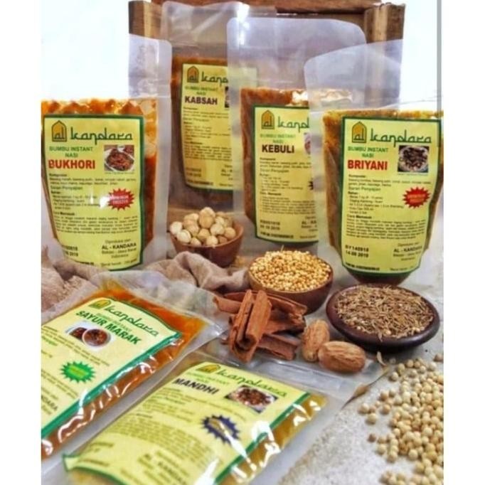 

BUMBU INSTAN NASI KEBULI, BRIYANI, MANDHI - 200 gram