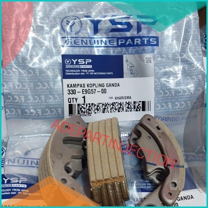 KAMPAS GANDA KOPLING GANDA KARISMA SUPRA X 125 SUPRA X 125 FI ORI FCC