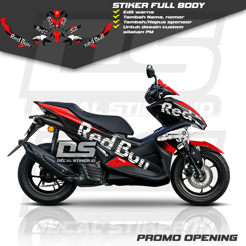 Decal Aerox 155 Full Body Keren Stiker Aerox 155 Full Body Keren Striping Aerox 155 Terbaru Decal Ae