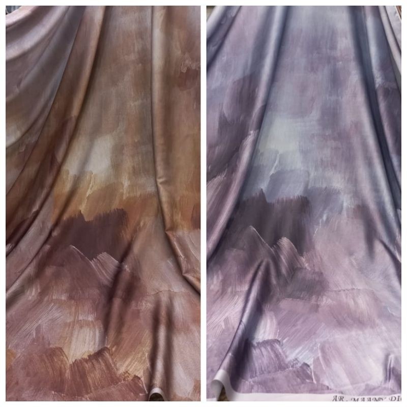 BAHAN KAIN ARMANI SILK PREMIUM/ARNAMI SILK MOTIF/ARM SILK GRADE-A/ARMANY SILK/SUTRA SILK ORIGINAL