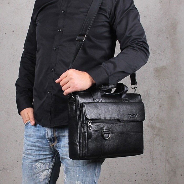 Tas Selempang Kerja Kulit Pria Tas Jinjing Kulit Tas Pria