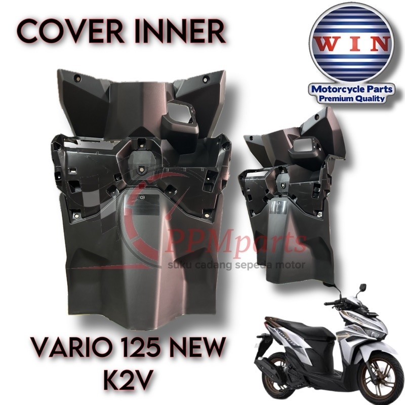 Cover Dasboard Inner Lower Black Vario 125 K2V 81141K2VN40ZB WIN