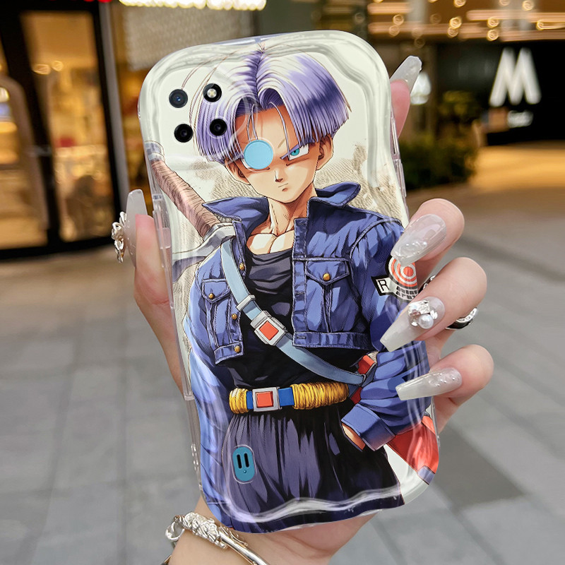 Casing Hp Realme C21Y Realme C25Y Case HP pola Batang Bola Naga Z Softcase baru Casing lunak ganda p