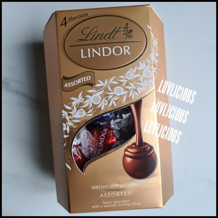 

Lindt Lindor Truffles Smooth Assorted Mix Chocolate Balls Coklat