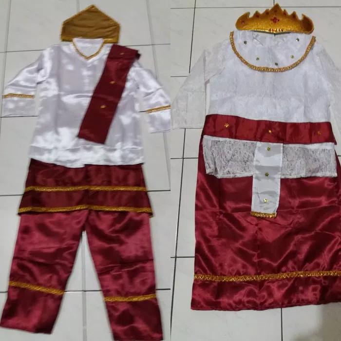 Baju lampung Dewasa // pakaian Lampung // baju adat Lampung SMA