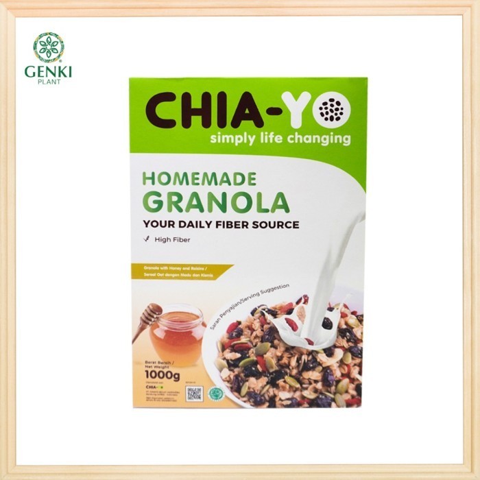 

Chia-Yo Homemade Granola - 1 Kg