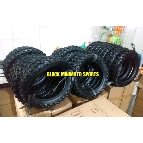 Ban Luar Motor Cross Mini Ring 10 Inch - Ban Pacul Motor Mini Trail - Ban Tahu Offroad - Ukuran 2.50