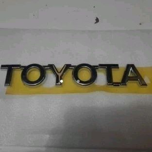 Emblem Tulisan Toyota