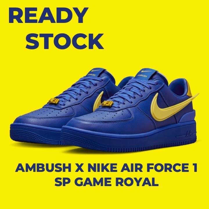 AMBUSH x Nike Air Force 1 Low SP Game Royal