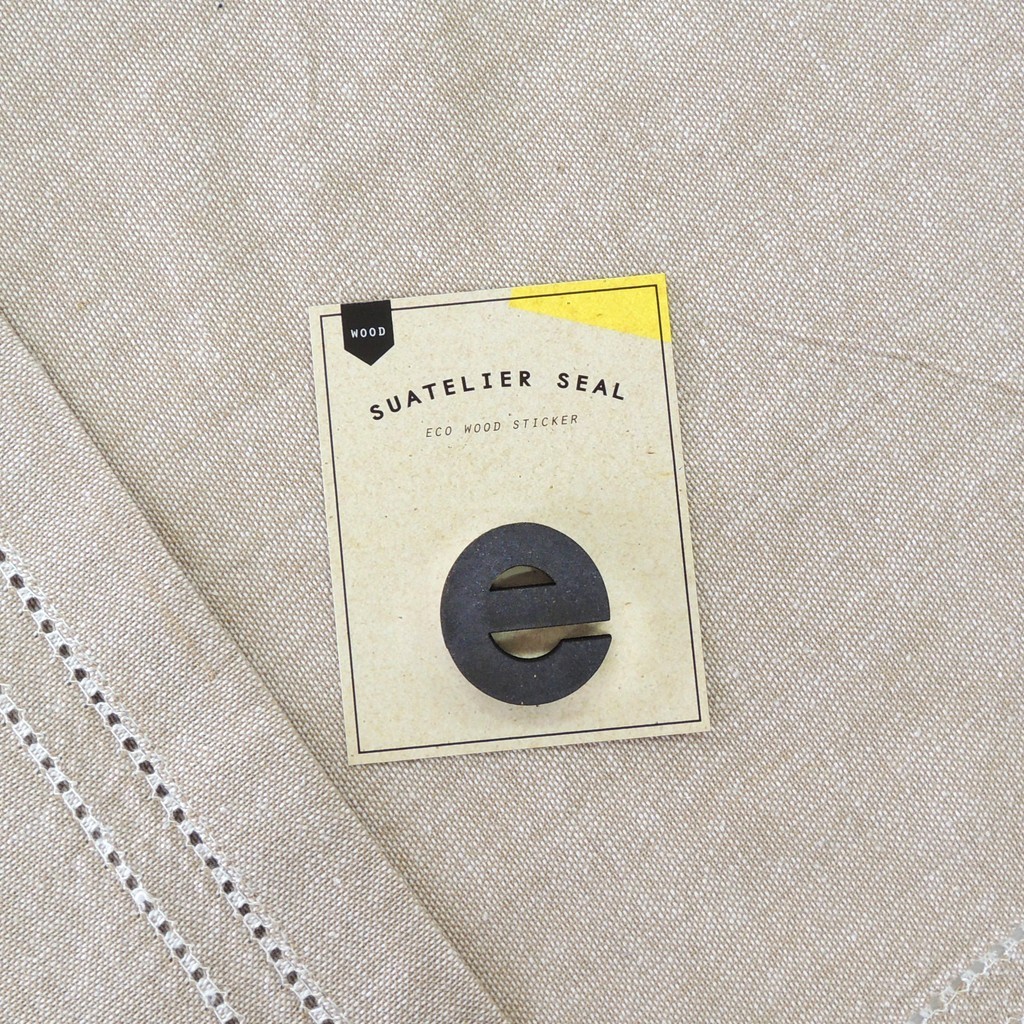 

SUATELIER Seal Eco wood sticker No. 1745 wood e