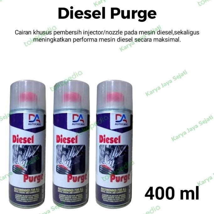 DA / WEALTHY DIESEL PURGE / PURGING INJECTOR & VALVE CLEANER  GARANSI