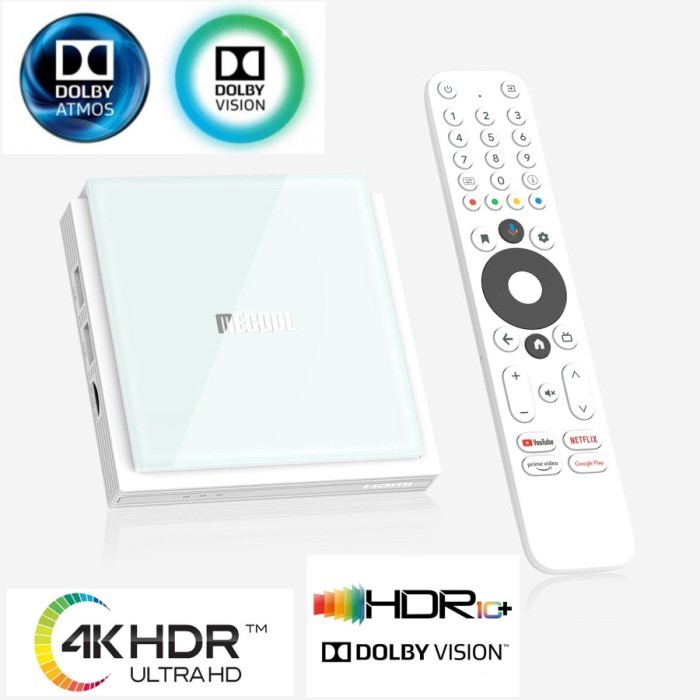 Promo Mecool Km2 Plus Deluxe Android Tv Box Dolby Atmos Vision 4K Hdr10+ .
