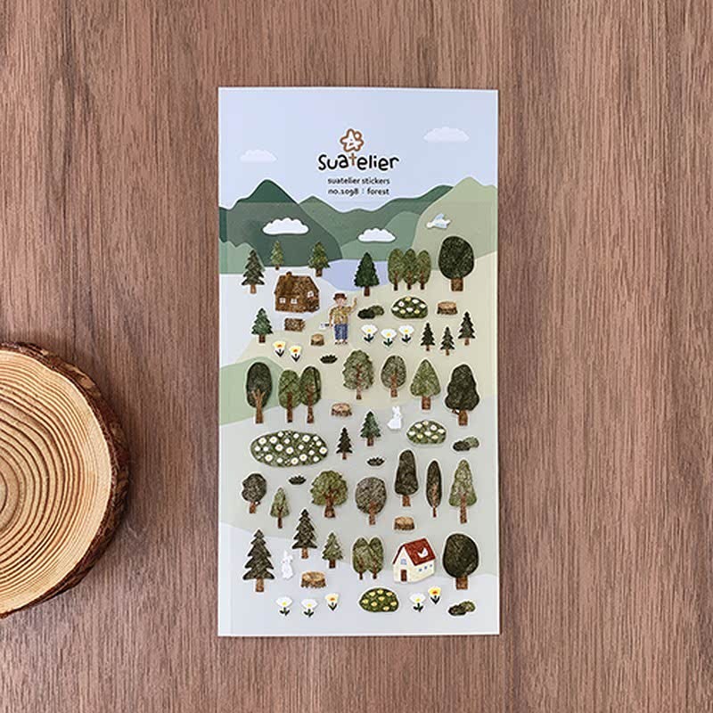 

SUATELIER Sticker No. 1098 forest