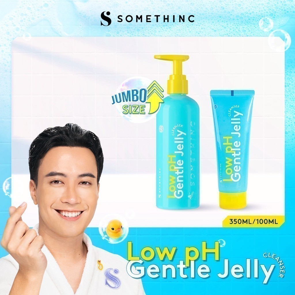 SOMETHINC Low pH Gentle Jelly Cleanser -  Sabun Cuci Muka Semua Jenis Kulit Image 3