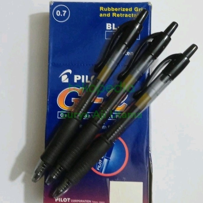 

Pulpen Pilot G-2 0.7 harga 1 pcs - Hitam
