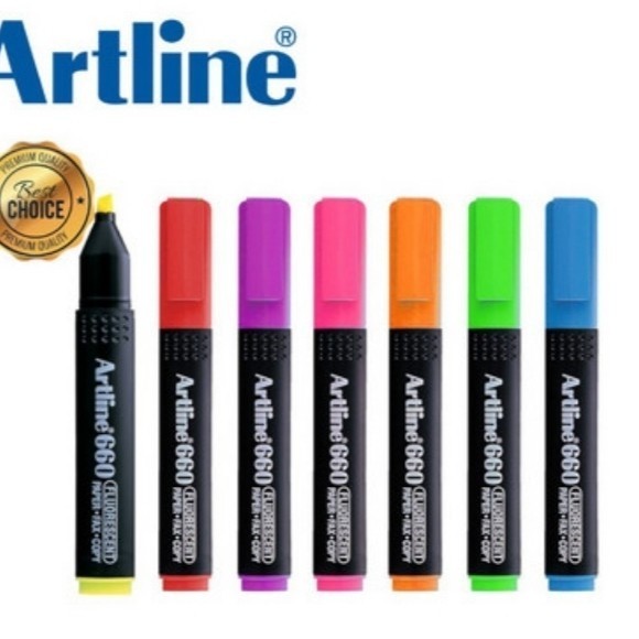 

Highlighter Artline 660 harga 1 pcs - Merah