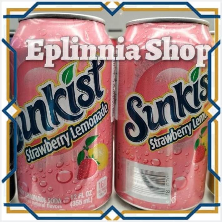 

[EPL] SUNKIST STRAWBERY LEMONADE 355 ML