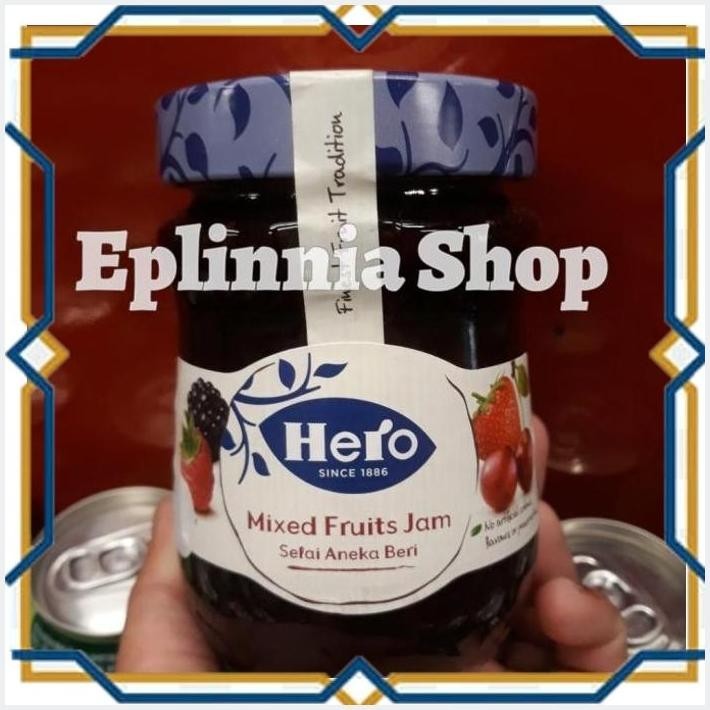 

[EPL] HERO MIXED FRUIT JAM 340 GR - SELAI ANEKA BERI