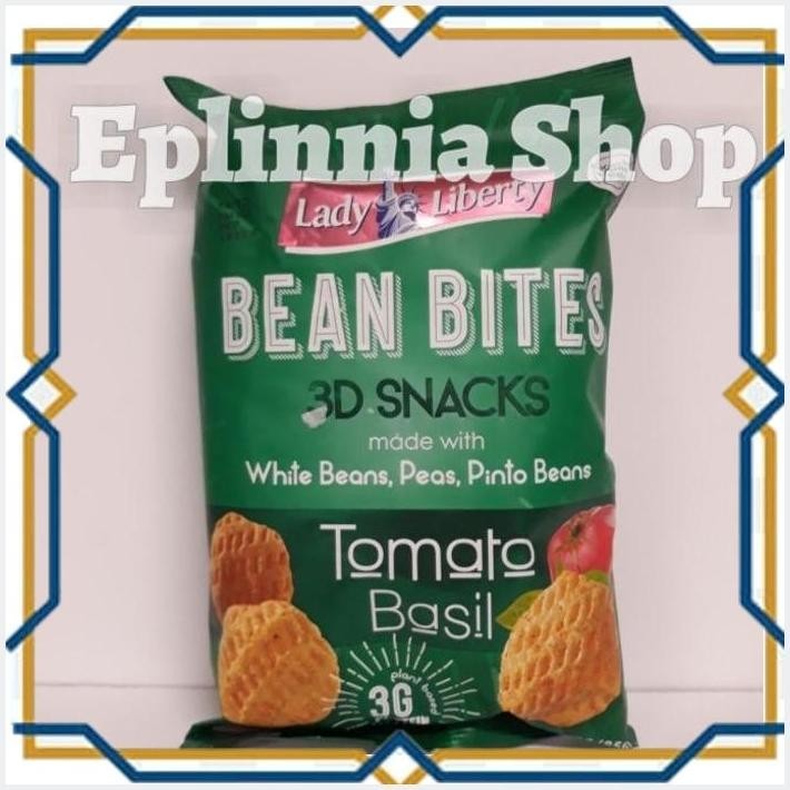 

[EPL] LADY LIBERTY BEAN BITES TOMATO BASIL 85 GR - SNACK