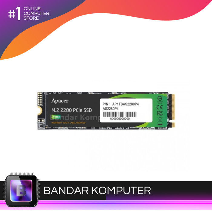 Ssd Ap As2280P4 M.2 2280 Pcie Gen3 Nvme 512Gb