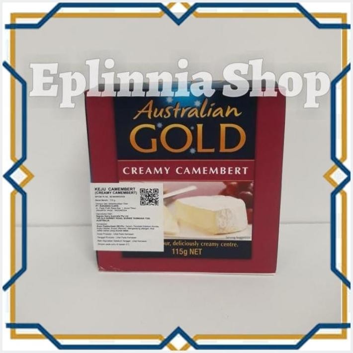 

[EPL] AUSTRALIAN GOLD CREAMY CAMEMBERT CHEESE 115 GR - KEJU CAMEMBERT