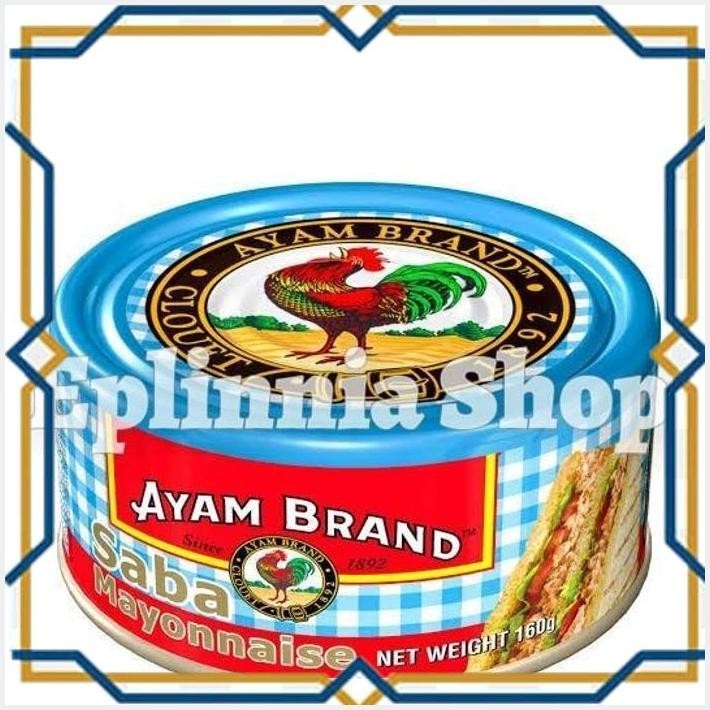 

[EPL] AYAM BRAND SABA MAYONNAISE 160 GR - IKAN MACKAREL
