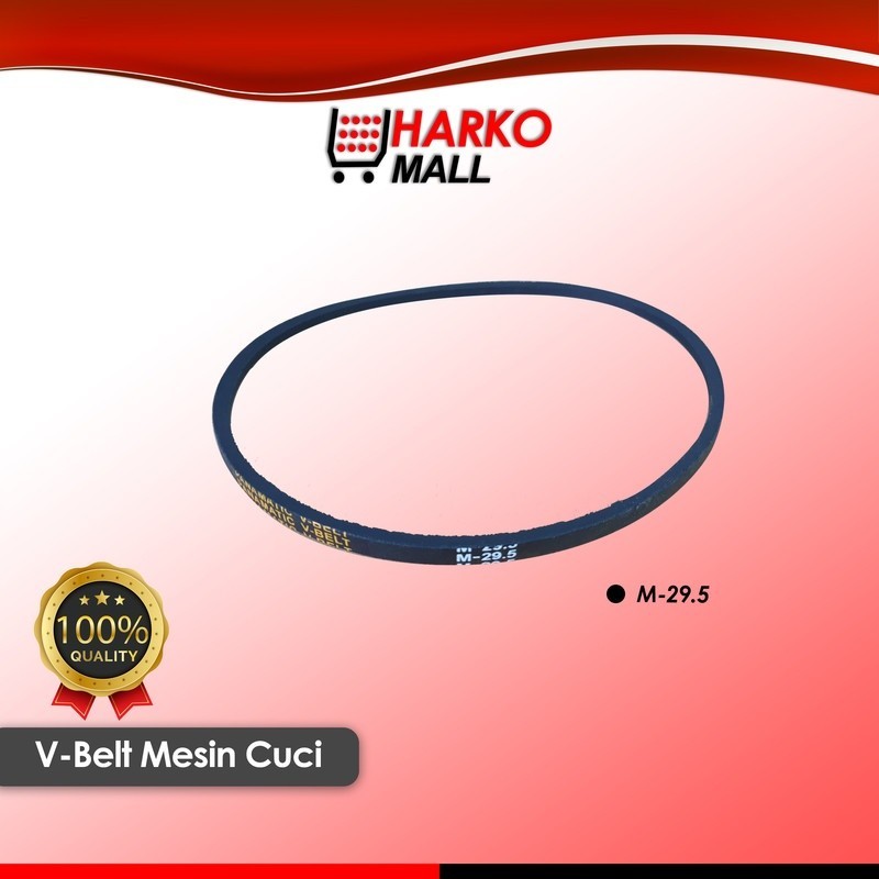 Karet Vanbelt Mesin Cuci Vanbel / Fan V Belt Universal untuk merk SANYO SHARP LG Ukuran M-29,5