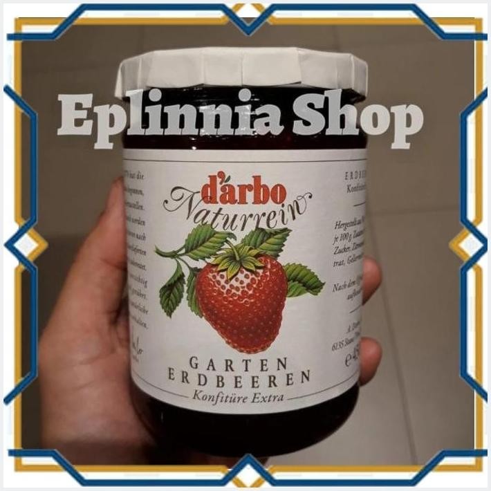 

[EPL] D'ARBO GARTEN ERDBEEREN STRAWBERY JAM 450 GR - DARBO SELAI STROBERI