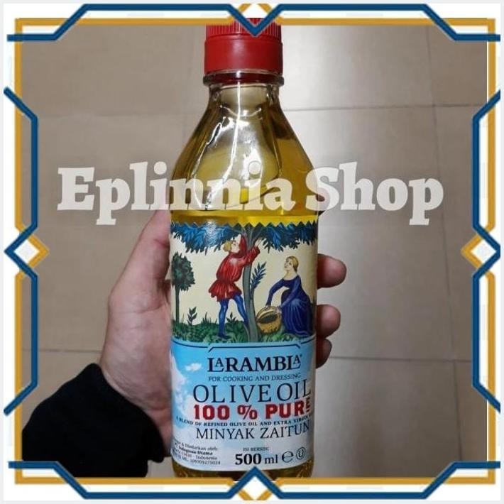 

[EPL] LA RAMBLA OLIVE OIL 100% PURE 500 ML - LARAMBLA MINYAK ZAITUN