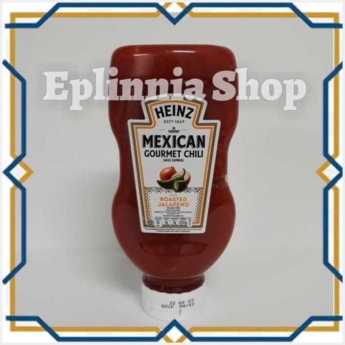 

[EPL] HEINZ MEXICAN GOURMET CHILI ROASTED JALAPENO 325 GR - SAUS SAMBAL