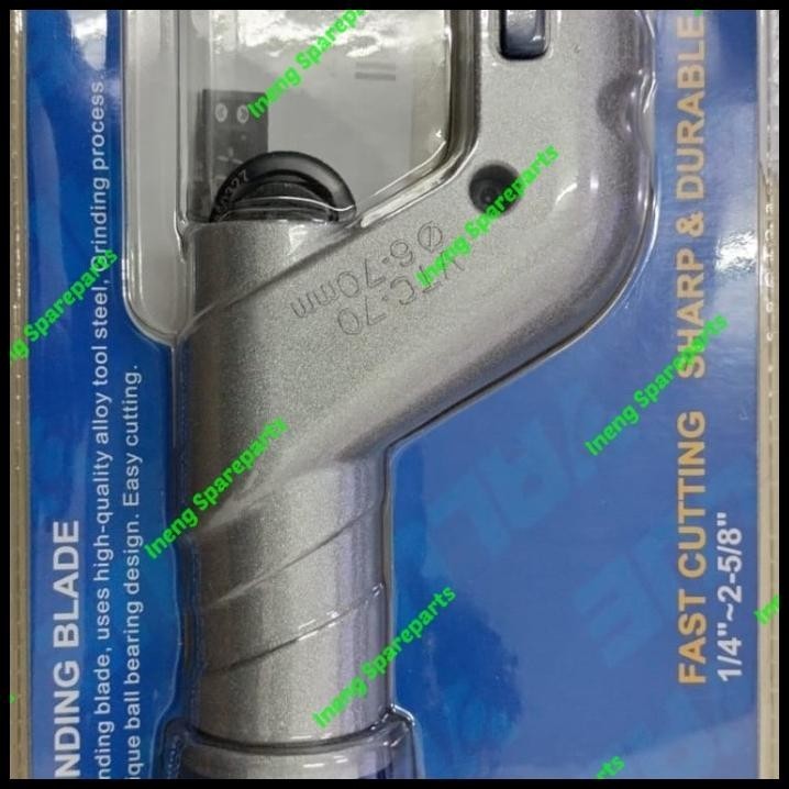 

TERMURAH TUBE CUTTER VALUE VTC-70 1/4" ~ 2 5/8