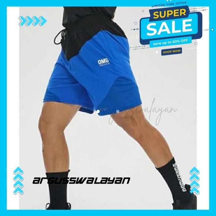 OMG ON MY GAME MESH SHORTS  TERBAIK