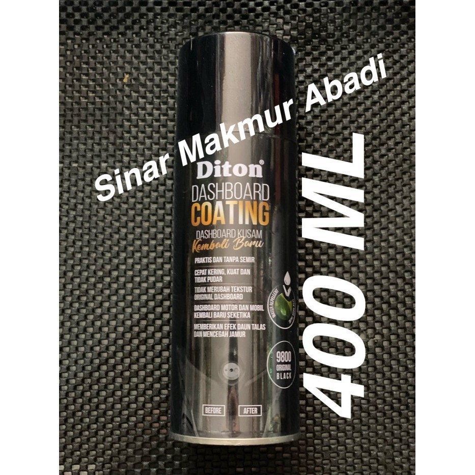 Cat Semprot Diton Dashboard Coating 400 ML CAT DASHBOARD