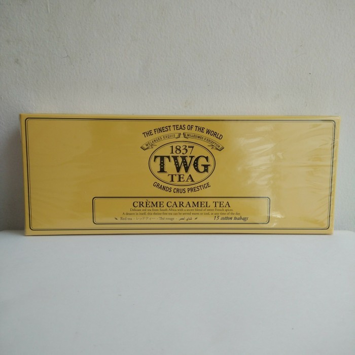 

Teh Celup Twg Tea Creme Caramel Tea 15 Cotton Teabags