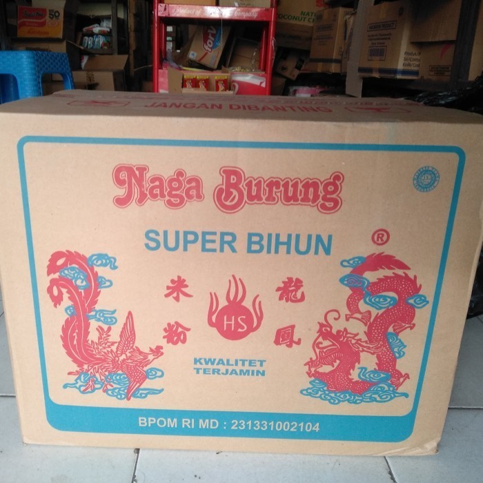 

Bihun Cap Naga Burung 500 Gr X 24 Bungkus Per Dus