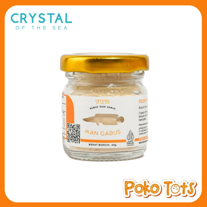 Crystal Of The Sea Gabus Powder 20Gr Bubuk Kaldu Ikan Gabus