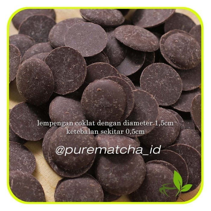

Cabina Chocolate Couverture Dark Easy Melt Tulip Cokelat Kancing 500Gr