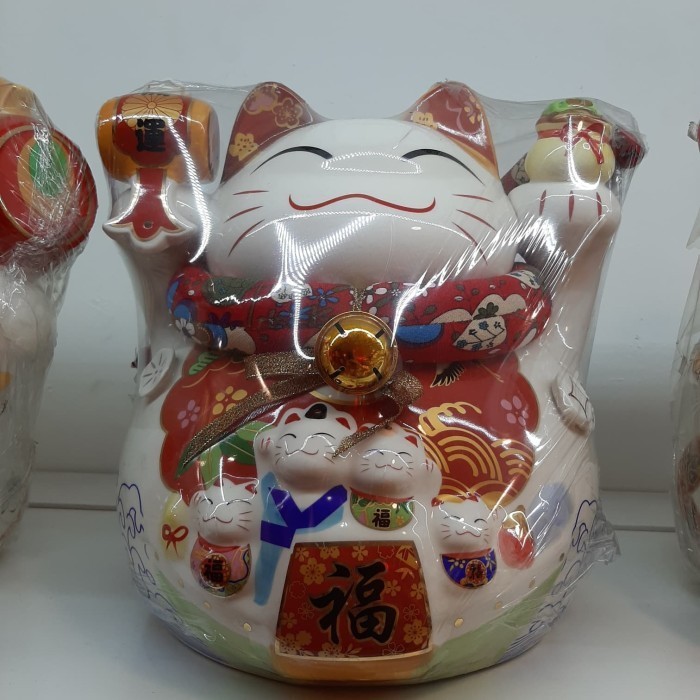 Pajangan Kucing Hoki Kerak Jumbo