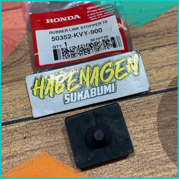 rubber link stoper karet bantalan peredam mesin beat scoopy karbu ORI