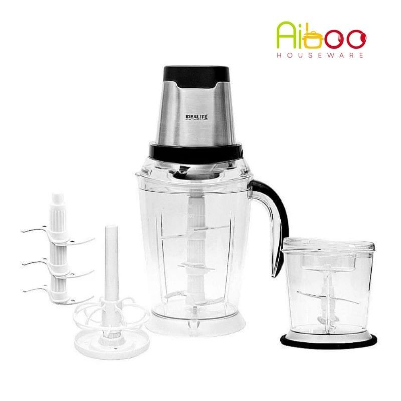 AIBOO Food Chopper Electric IDEALIFE Electric Chopper Blender