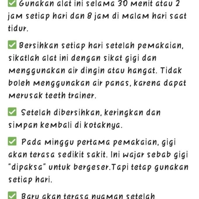 Alat perapat perata gigi 100% original | Perapi gigi MJS01