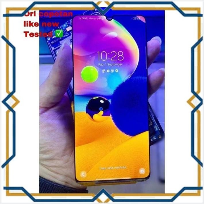 [LCD] LCD SAMSUNG A31 ORI COPOTAN LIKE NEW TESTED