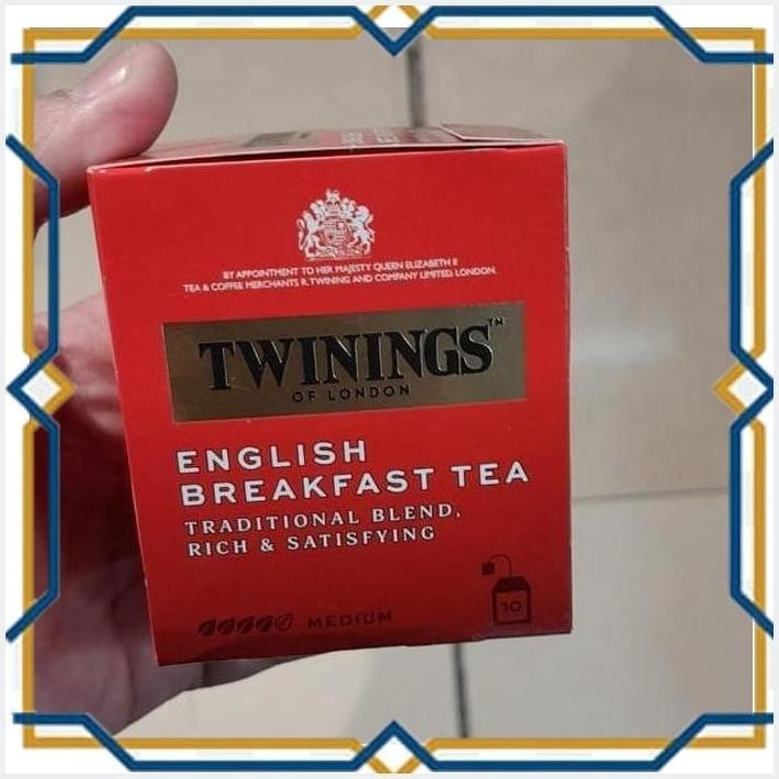 

[LDY] TWININGS ENGKISH BREAKFAST TEA 20GR ISI 10S MEDIUM