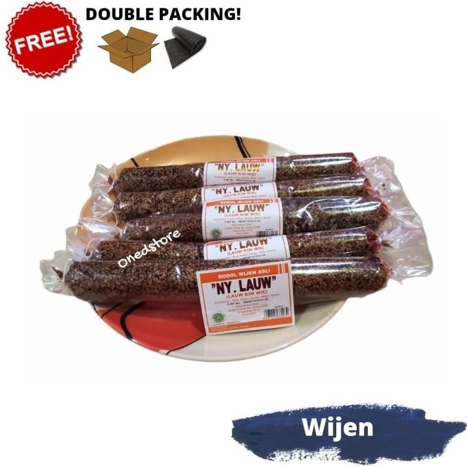 

Dodol NY LAUW Asli Khas Tangerang Betawi - Halal Wijen200gr