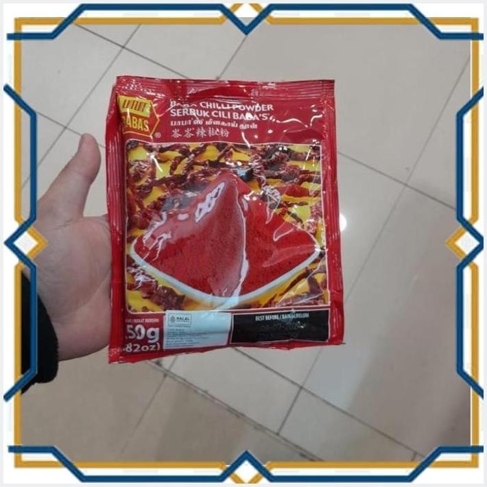 

[LDY] BABA CHILLI POWDER 250GR SERBUK CILI