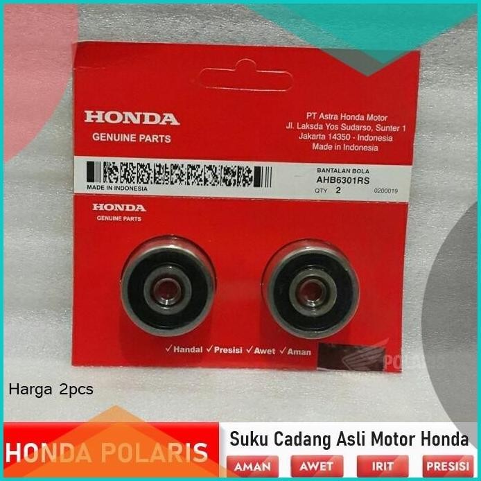 Laher Bearing Ball Bantalan Bola 6301 CB150R CBR 150R Verza AHB6301RS