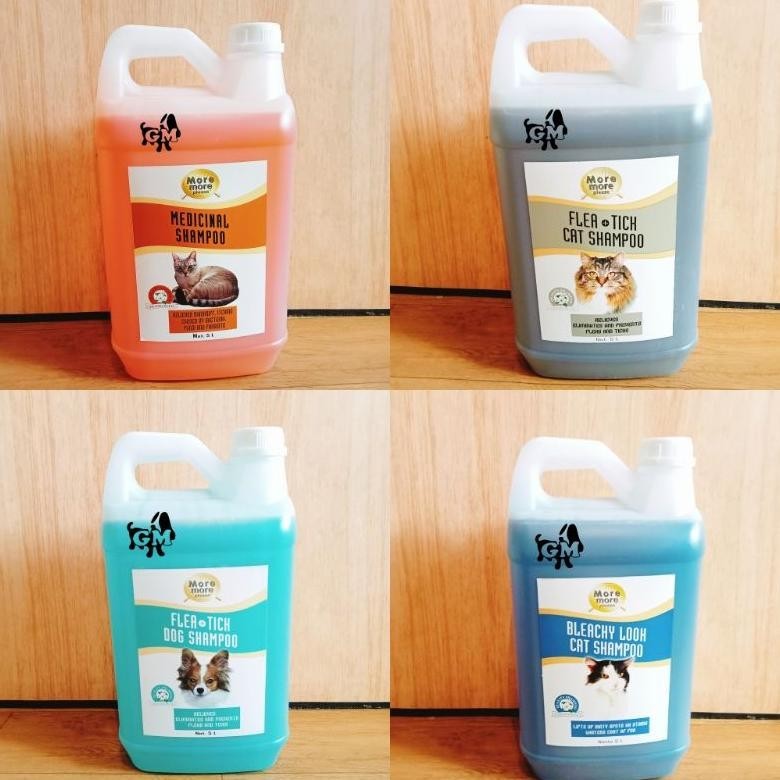 Shampoo Anjing Kucing More More Please 5Litter For Dog Cat Shampoo